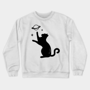 Playing With Saturn Crewneck Sweatshirt